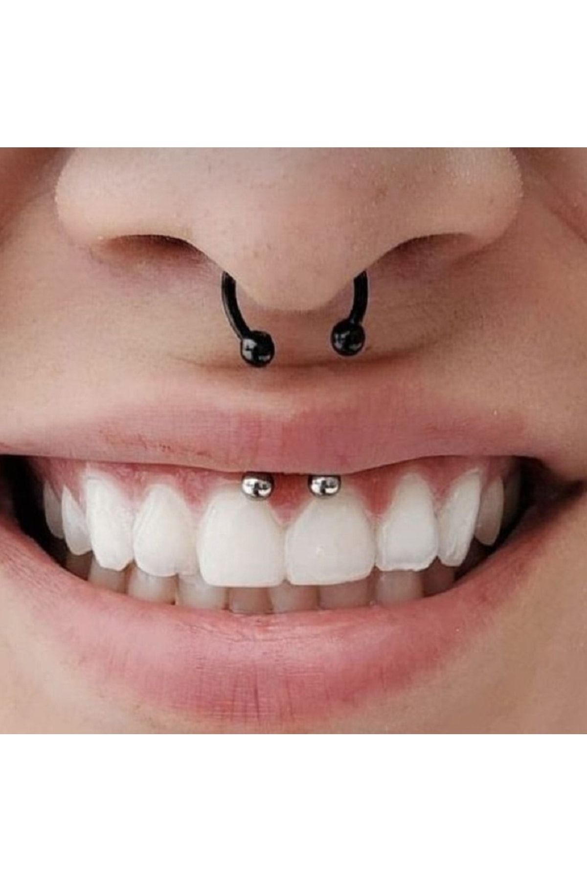 Heppii-6 Mm Flat Steel Tragus Helix Piercing Silver Color Tip Bulk 3