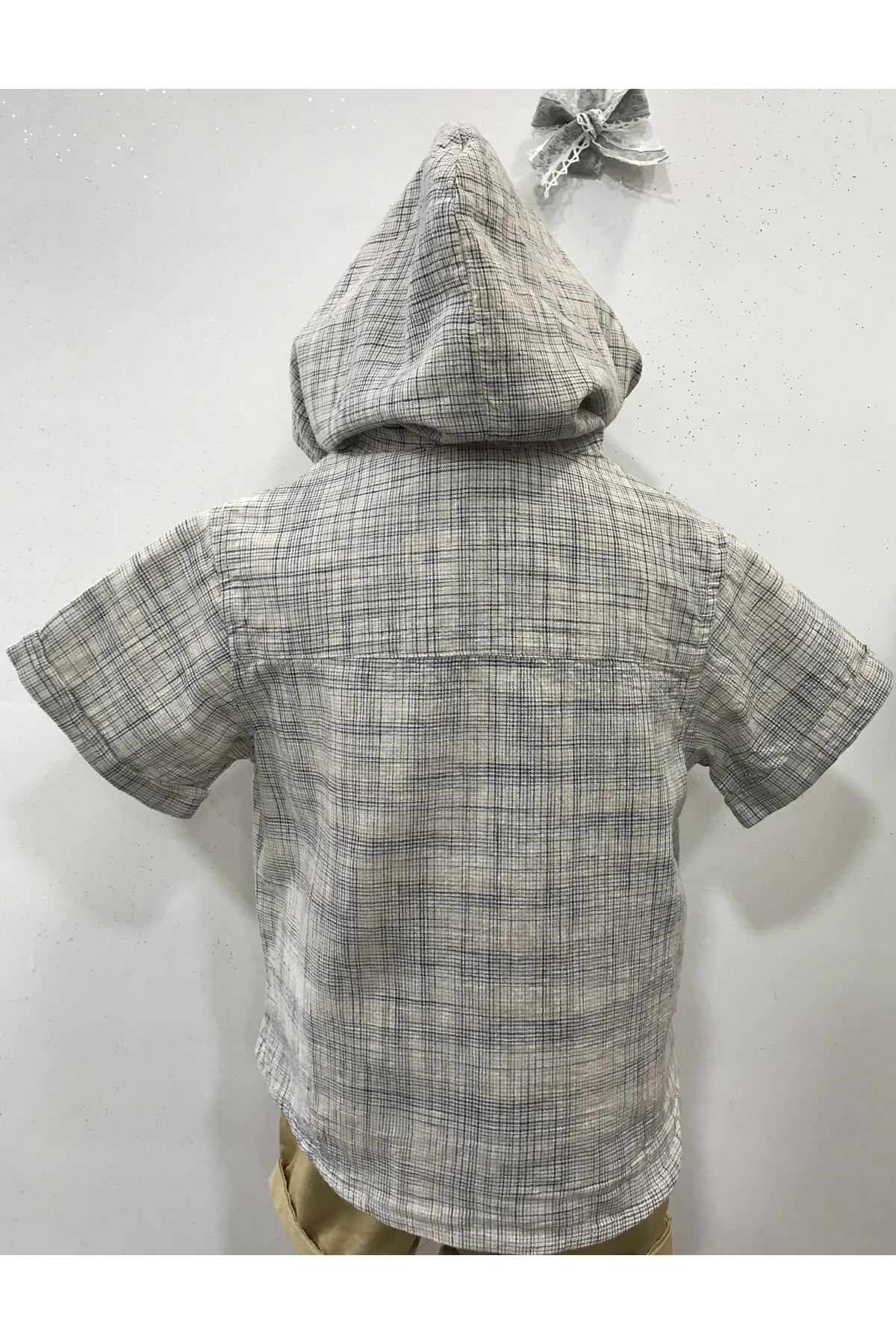 çikoby Erkek Bebek Kapüşonlu Gömlek fotoğrafı 2 (önizleme)