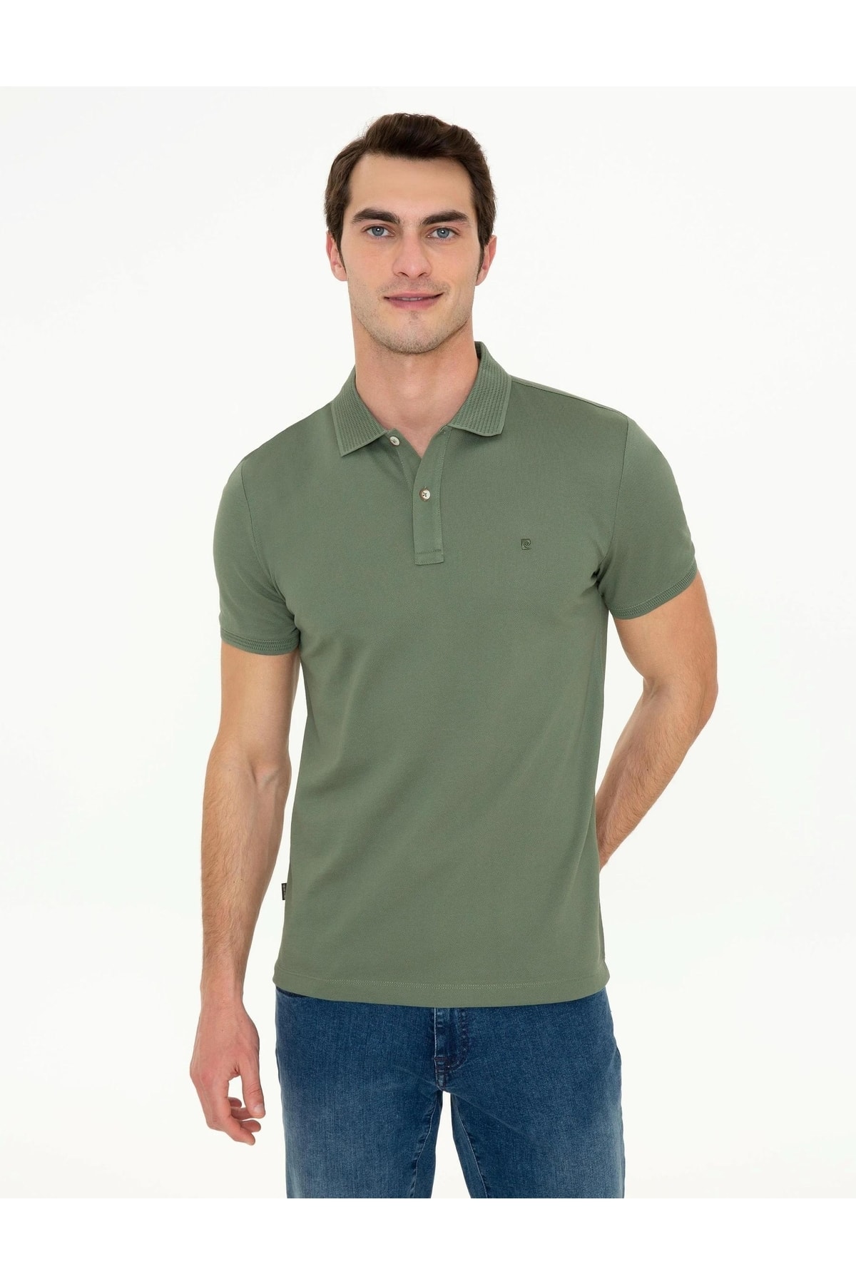 تیشرت یقه پلو مردانه راسته آستین کوتاه | پیر کاردین Pierre Cardin G021SZ011.000.1370054.VR027 - تصویر 2