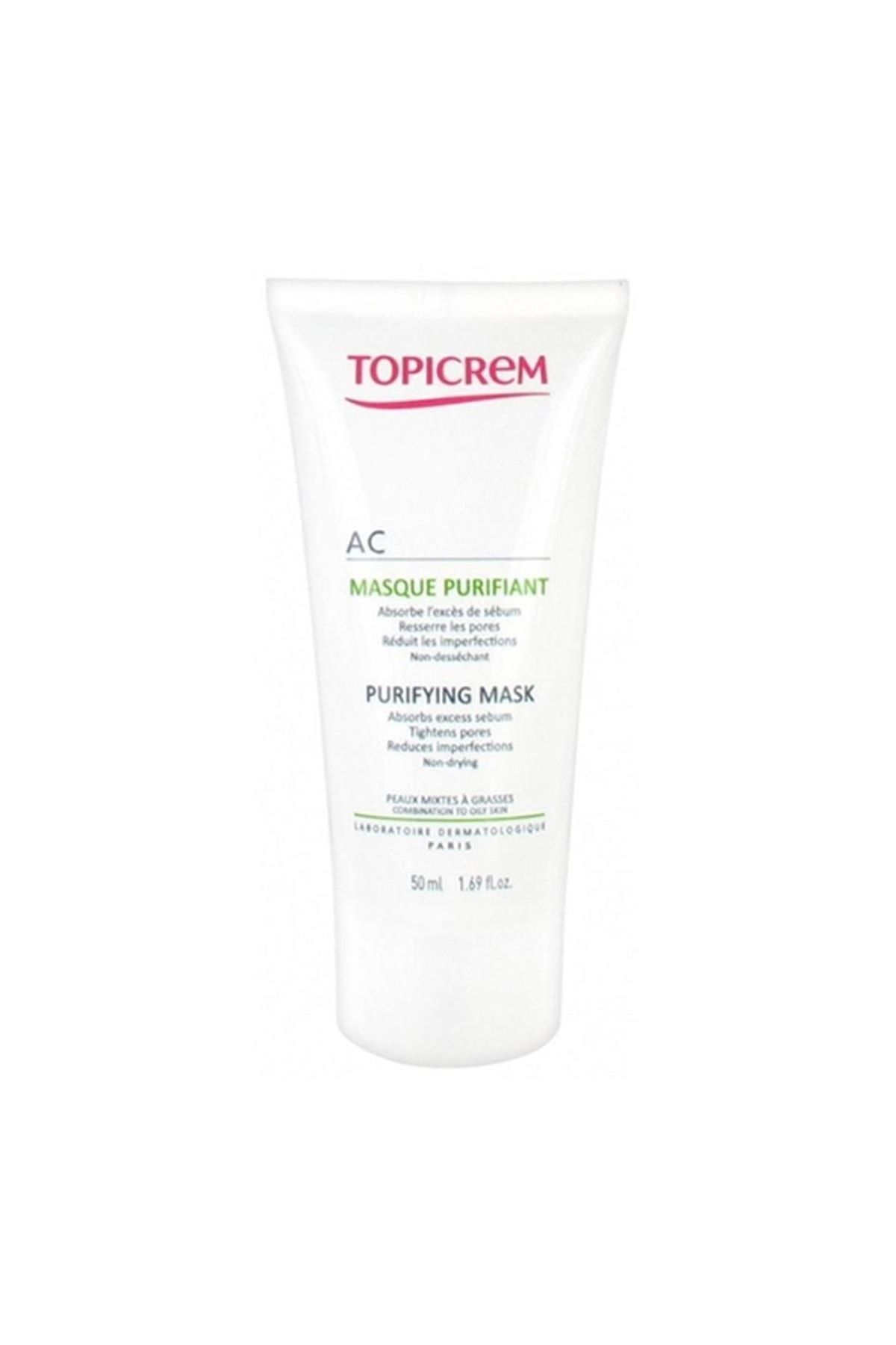Topicrem Ac Purifying Mask 50 Ml Yüz Maskesi