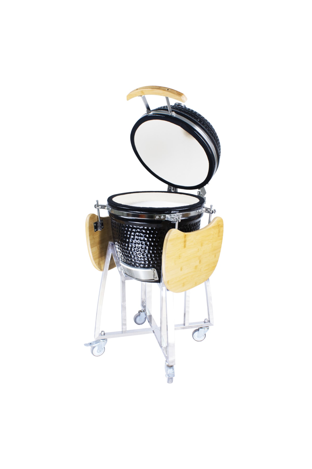 18' Kamado Mangal 46 Cm Medıum Siyah 3