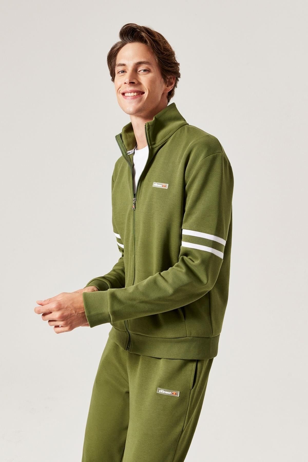 Ellesse cheap tracksuit green