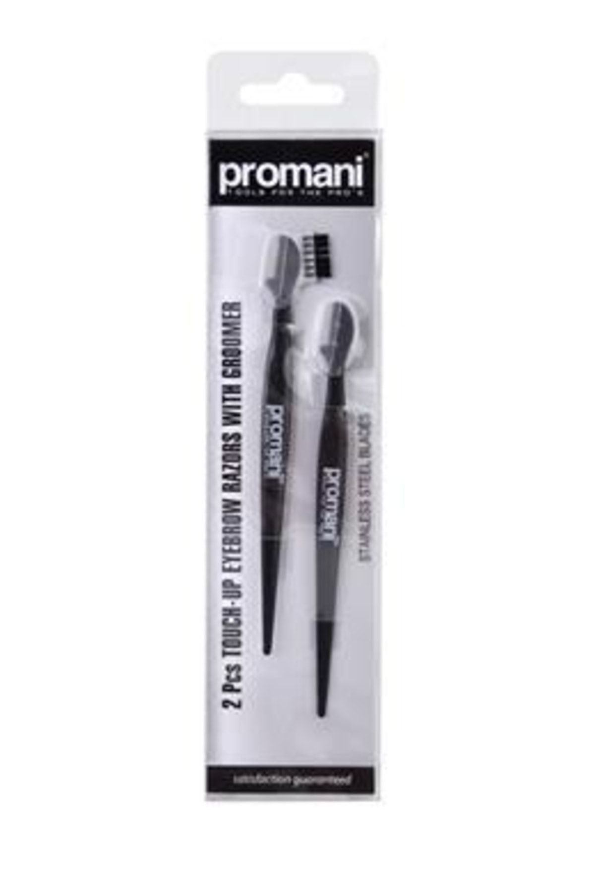 Promani Unisex Siyah Kaş Usturası 2'li ZO6482