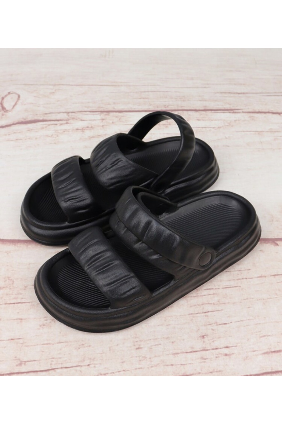 maxey Unisex Wear Slide Fashion Terlik Sessiz Eva Taban Slide Sandalet