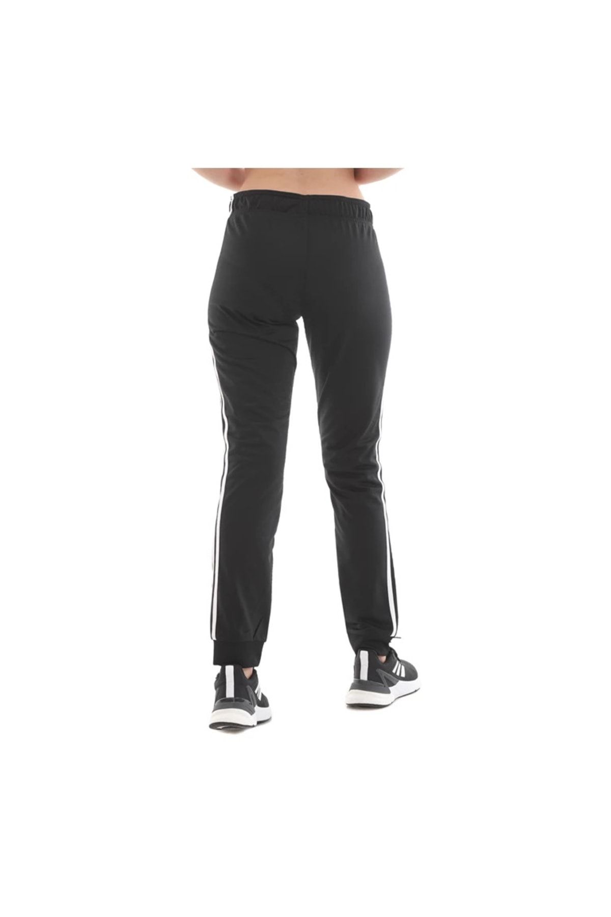 adidas H48447 W 3s Tp Tric Black Women's Sweatpants - Trendyol