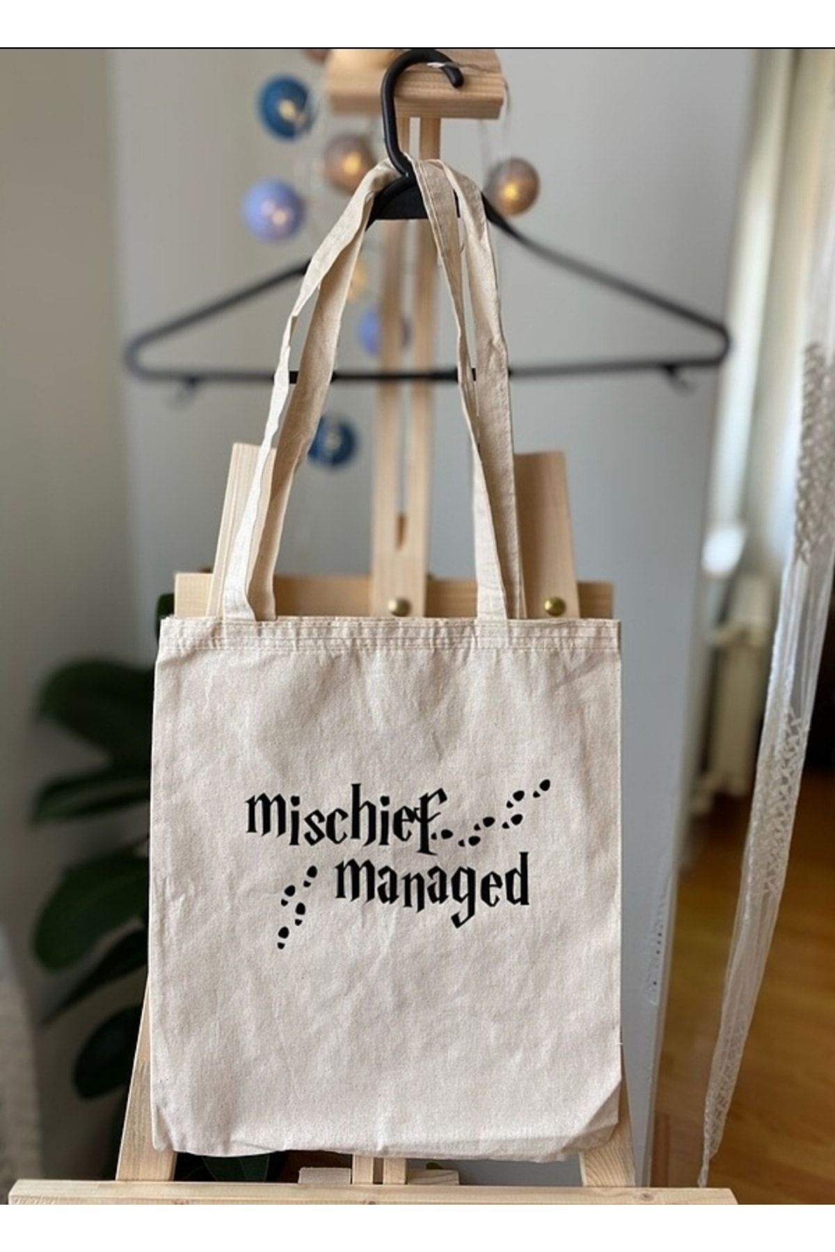 InfinitumWorks Harry Potter Mischief Managed Tote Bag