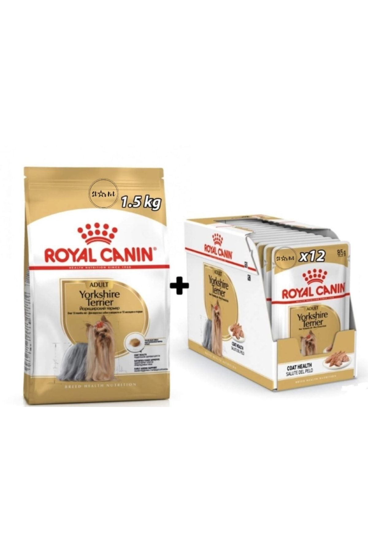 Royal canin yorkshire terrier 1.5 kg discount