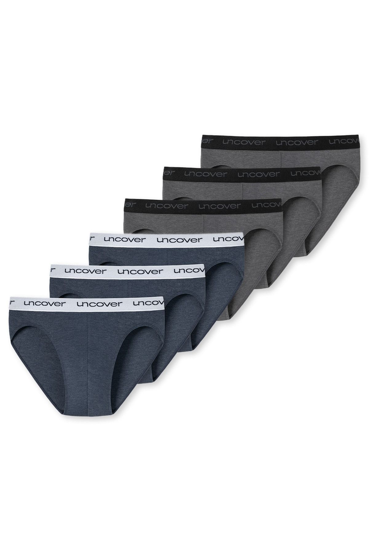 uncover by Schiesser Slip Mehrfarbig 6er-Pack