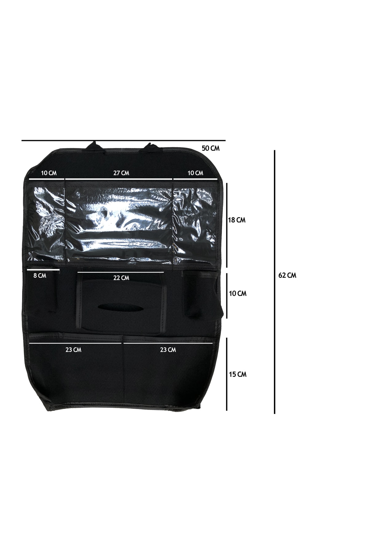 skyinn Oto Koltuk Arkası Eşya Düzenleyici Koltuk Arkası Organizer Keçe fotoğrafı 3 (önizleme)