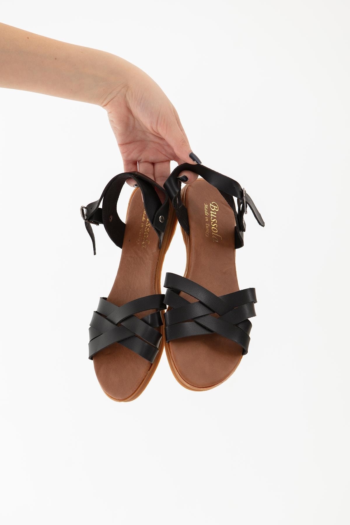 Moda Eleysa Siyah Sandalet görsel 2