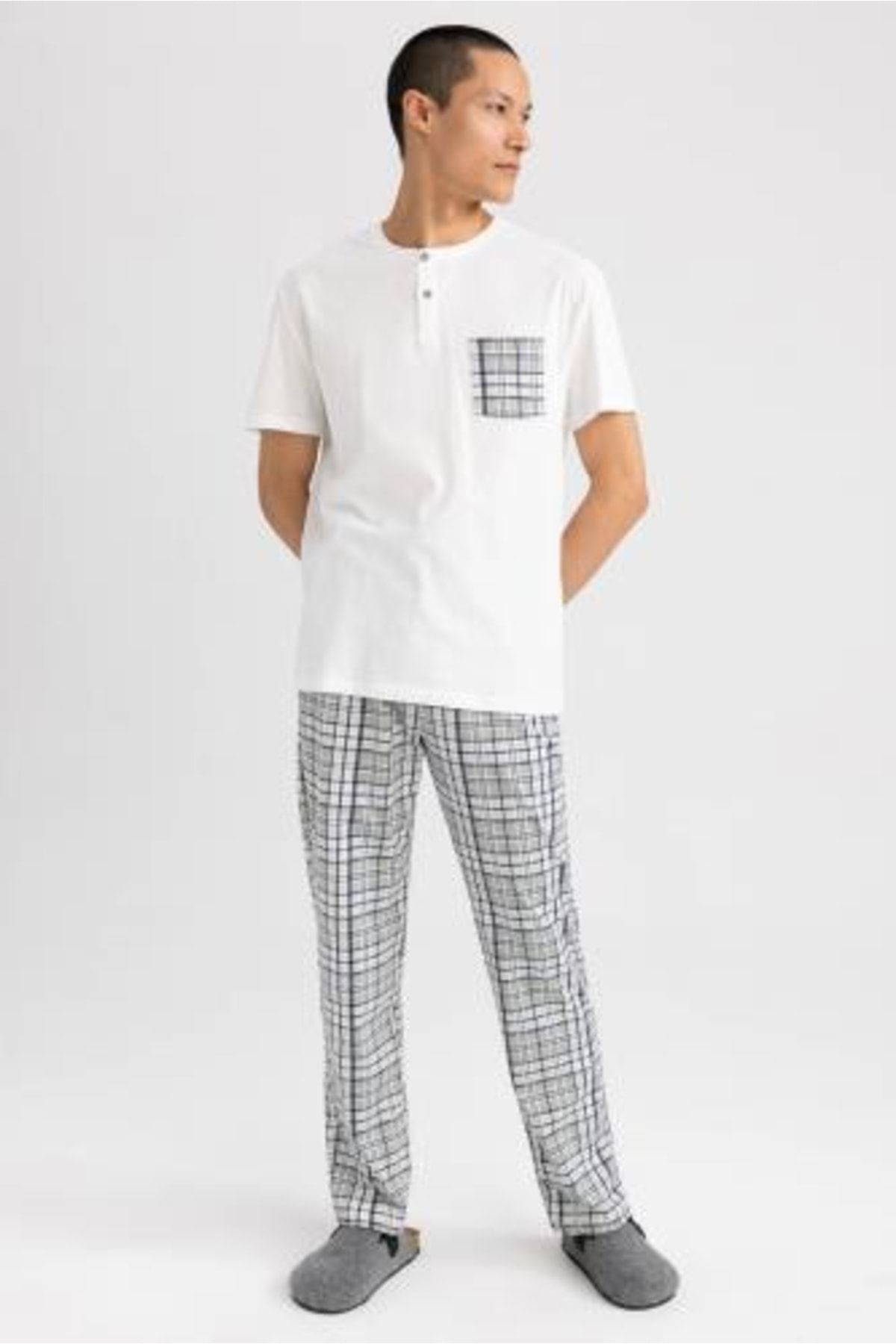 DeFacto Regular Fit Kısa Kollu 2'li Takım