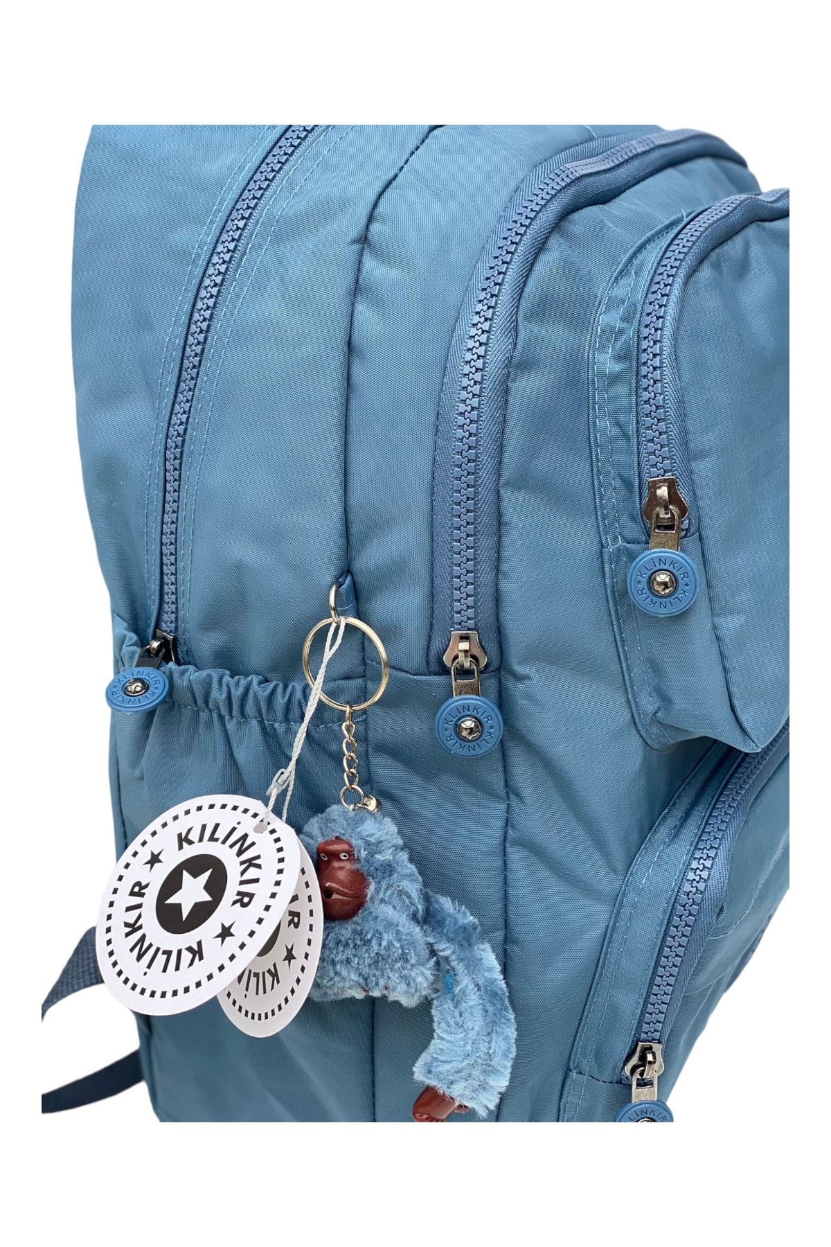 Klinkır-Multi-compartment, large-volume, rainwater-repellent fabric backpack suitable for school 3