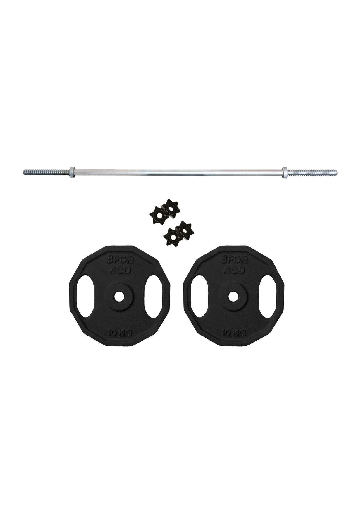 ACDSPOR 2 Adet 10 Kg 120 Cm Uzun Bar