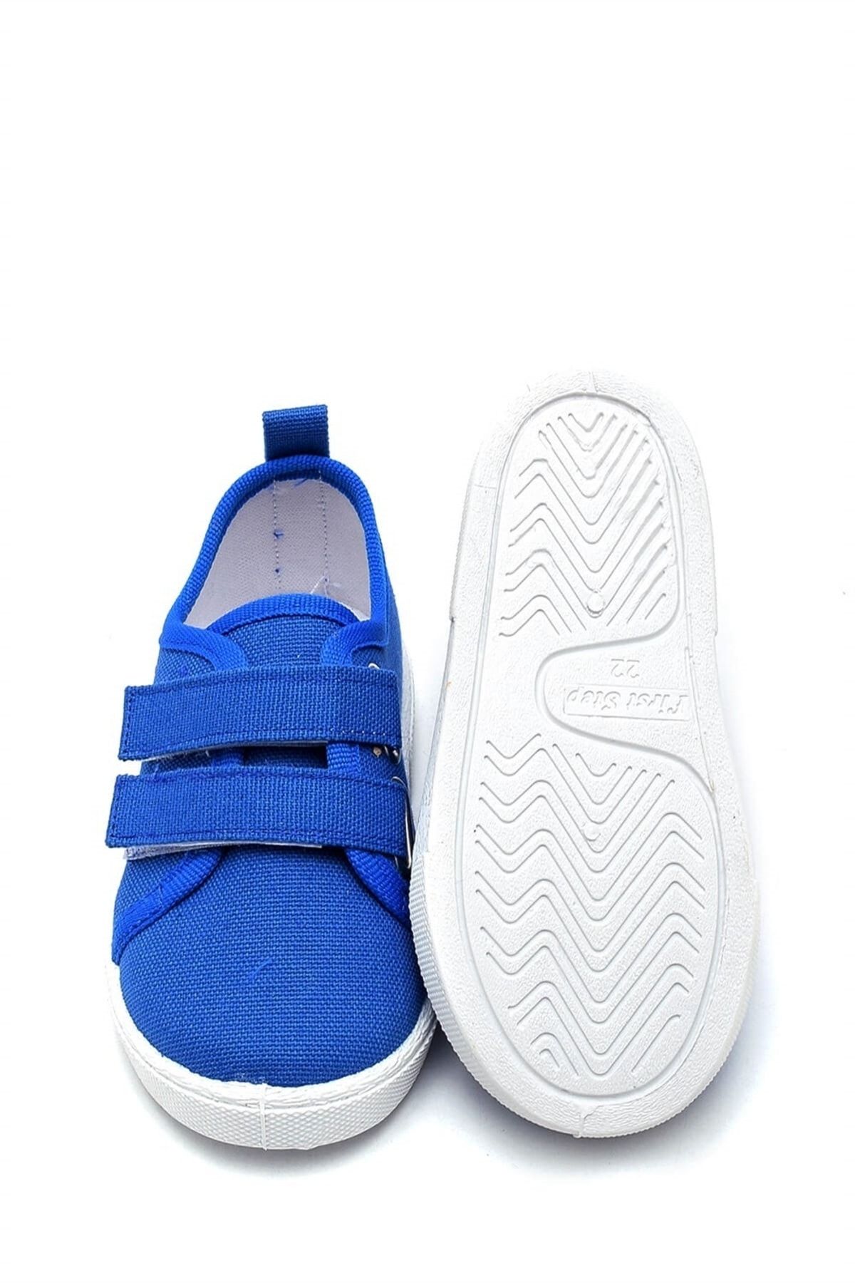 First Step Star Embroidered Linen Sports Kids Shoes saks f 494