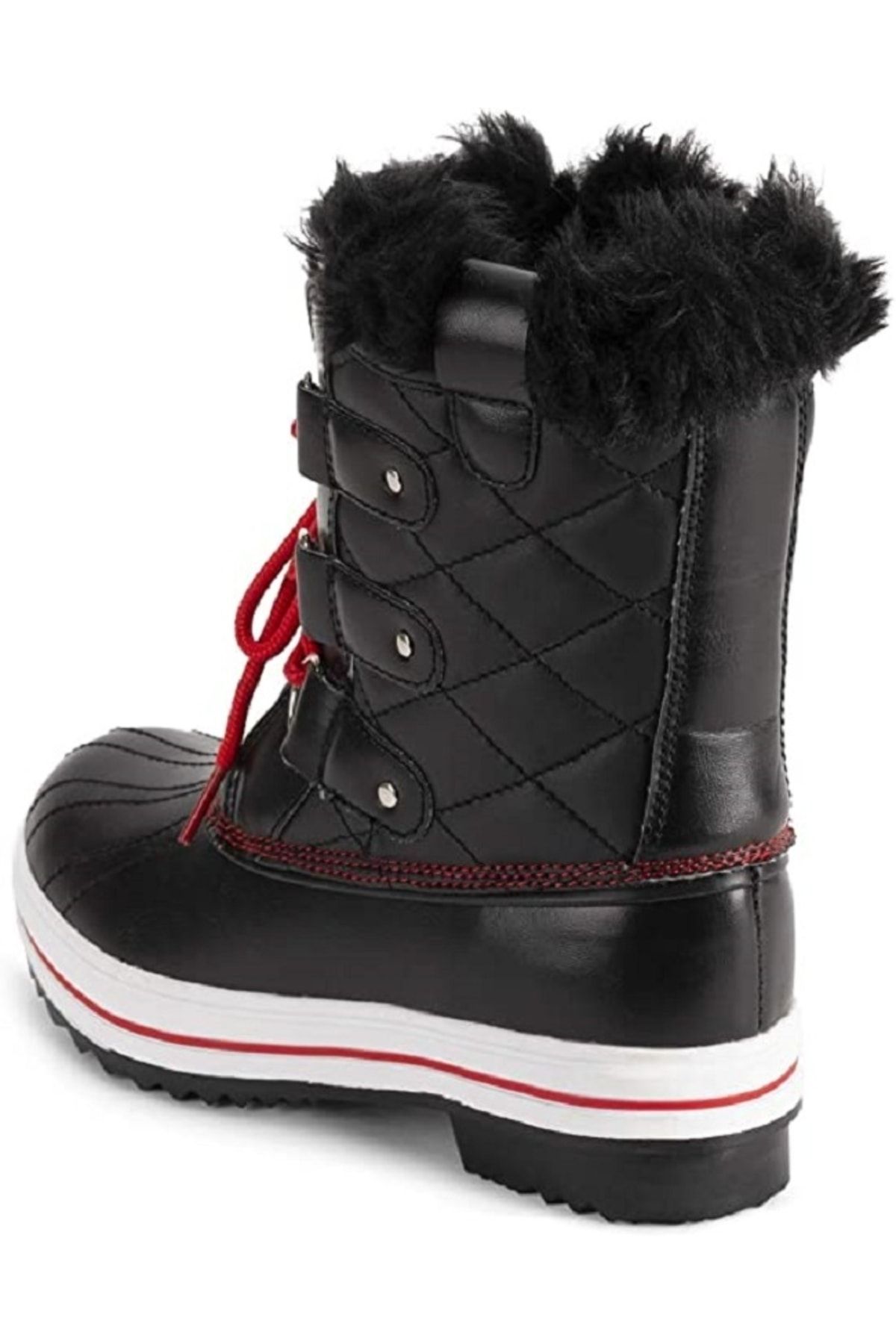 POLAR-Women's Snow Boots Nylon Short Winter Snow Rain Warm Waterproof 5