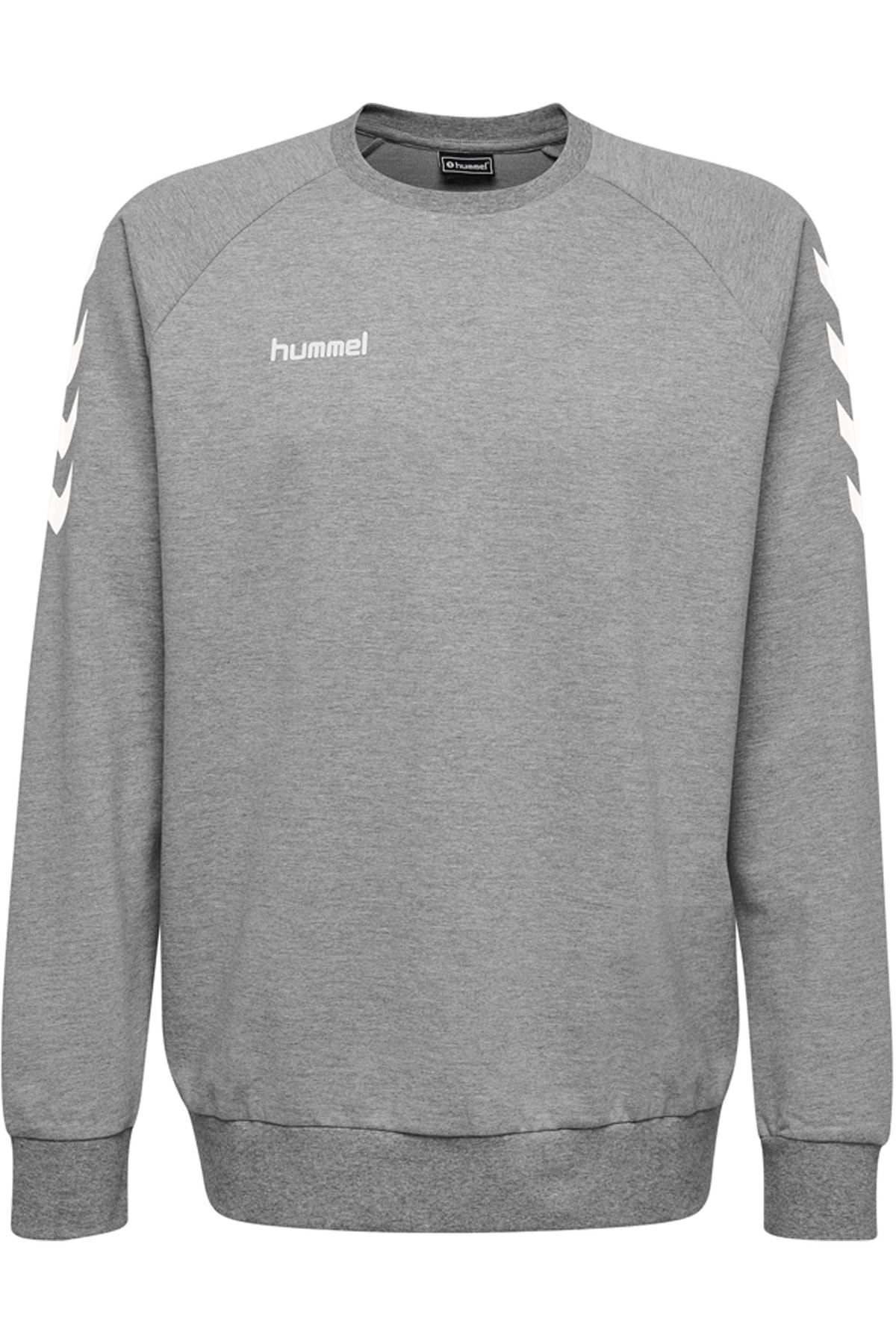 HUMMEL Sweatshirt Grau Regular Fit