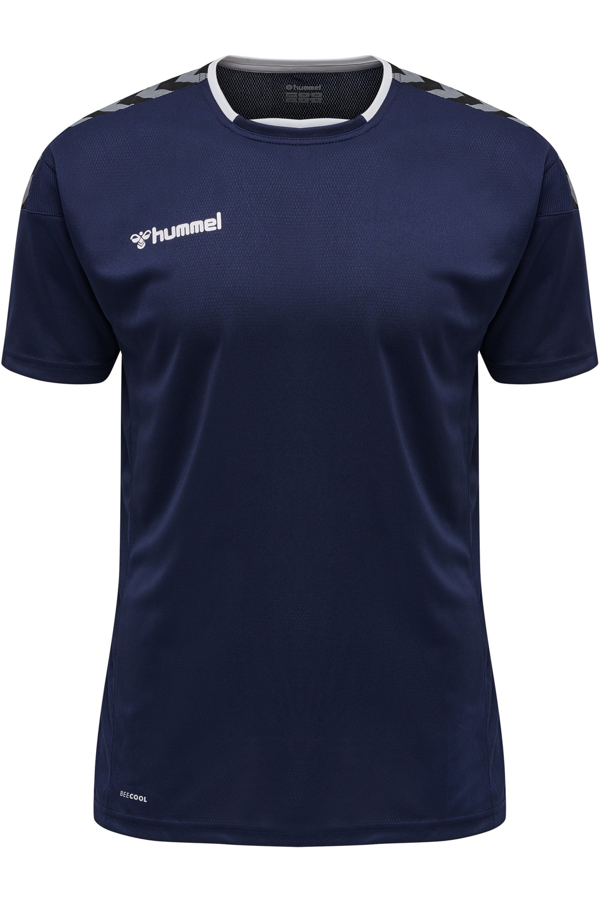 HUMMEL T-Shirt Blau Regular Fit