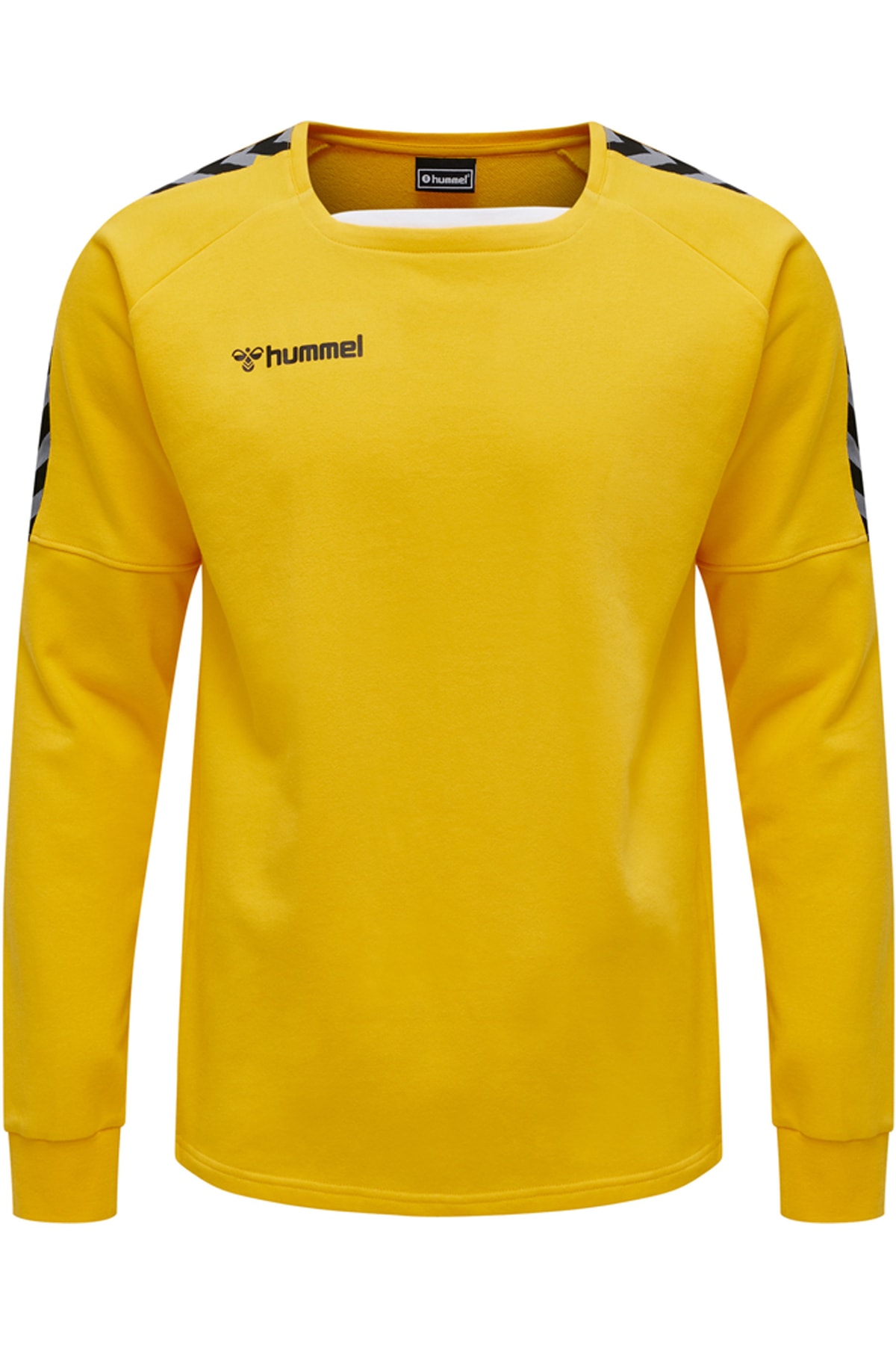 HUMMEL Sweatshirt Gelb Regular Fit