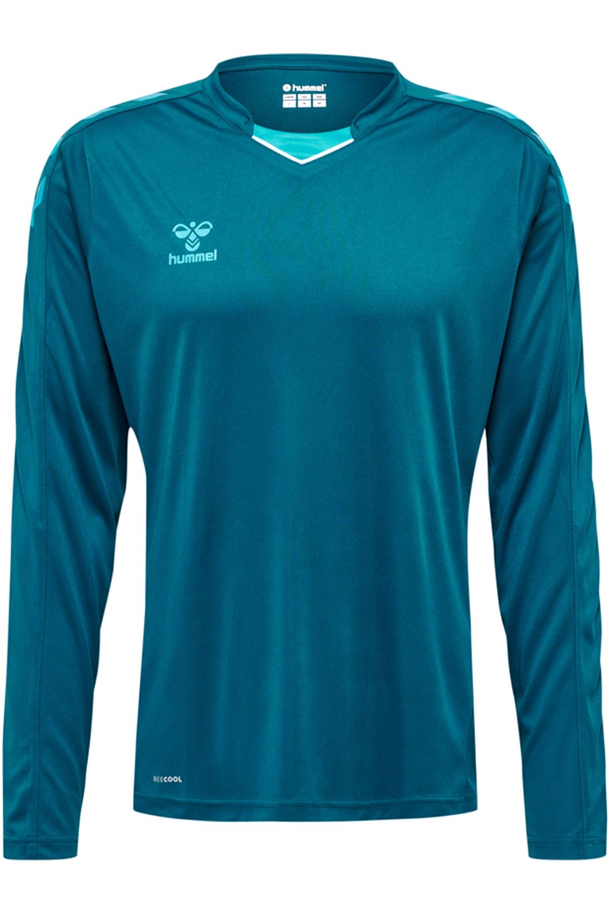 HUMMEL T-Shirt Blau Regular Fit