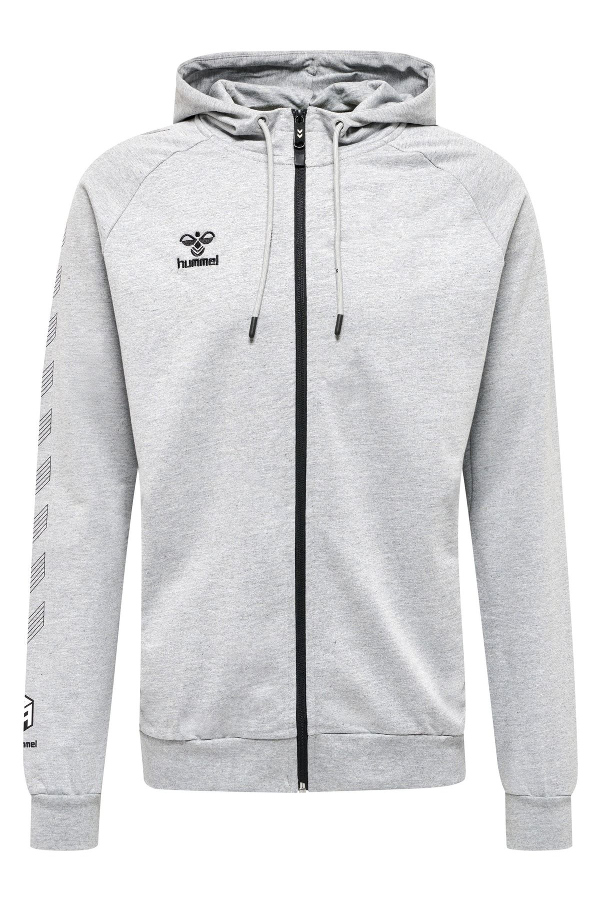 HUMMEL Sweatshirt Grau Regular Fit