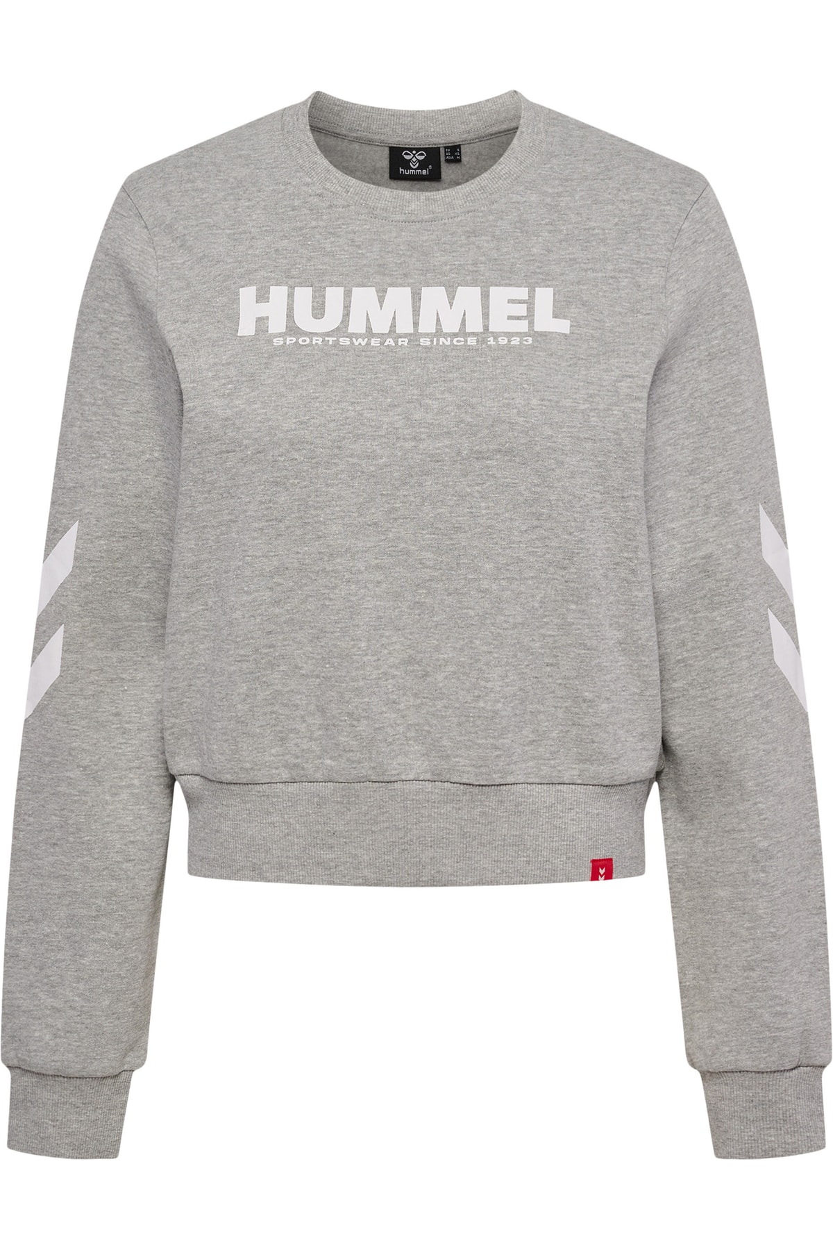 HUMMEL Sweatshirt Grau Relaxed Fit