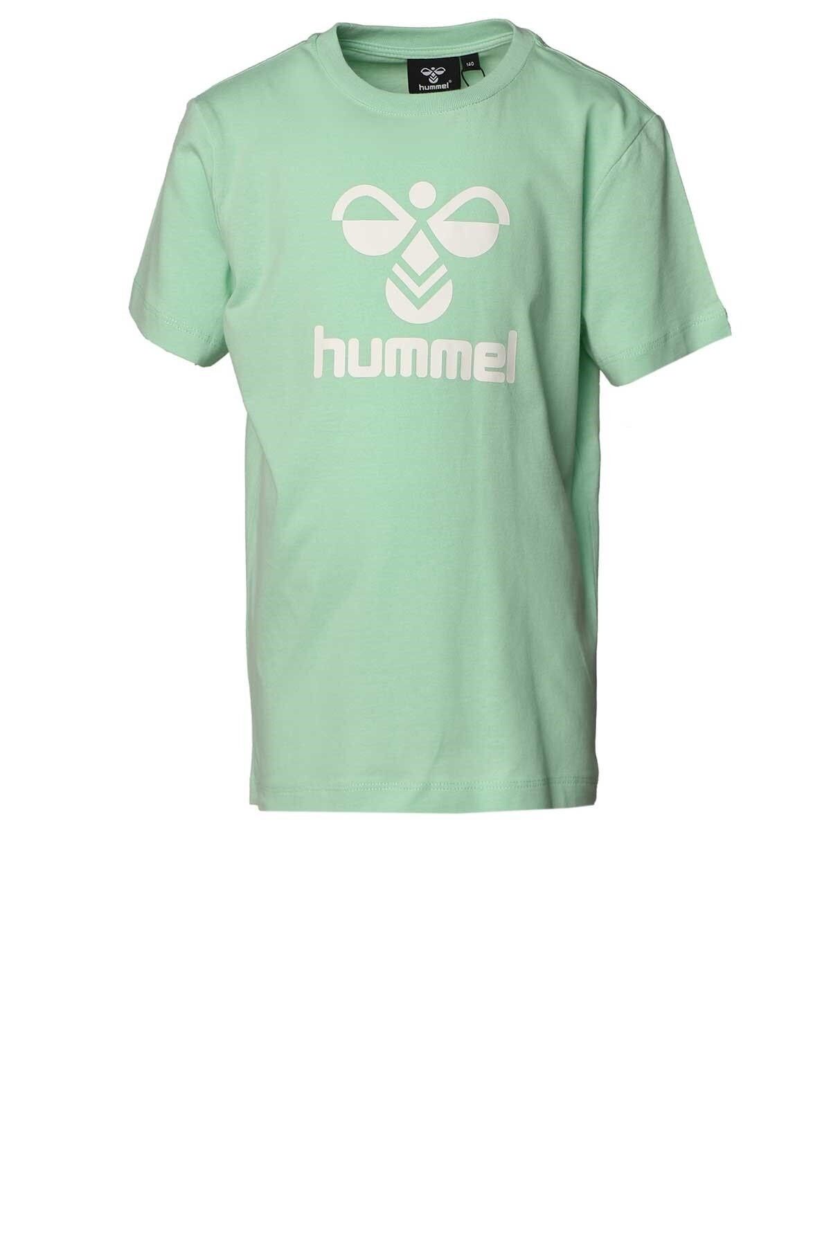 hummel تی شرت دختر لورن نعنا 911653-2063