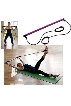 Portable Studio Pilates Yoga Aleti Direnç Aleti Fitnes Yoga Sıkılaştırma Egzersiz Spor Seti AnkaShop®224