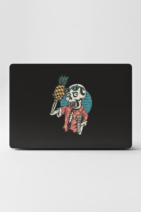 Notebook Siyah Kurukafa Laptop Sticker Kaplama ls83