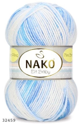Nako Elit Baby Mini Batik Tüylenmeyen El Örgü İpi 32459
