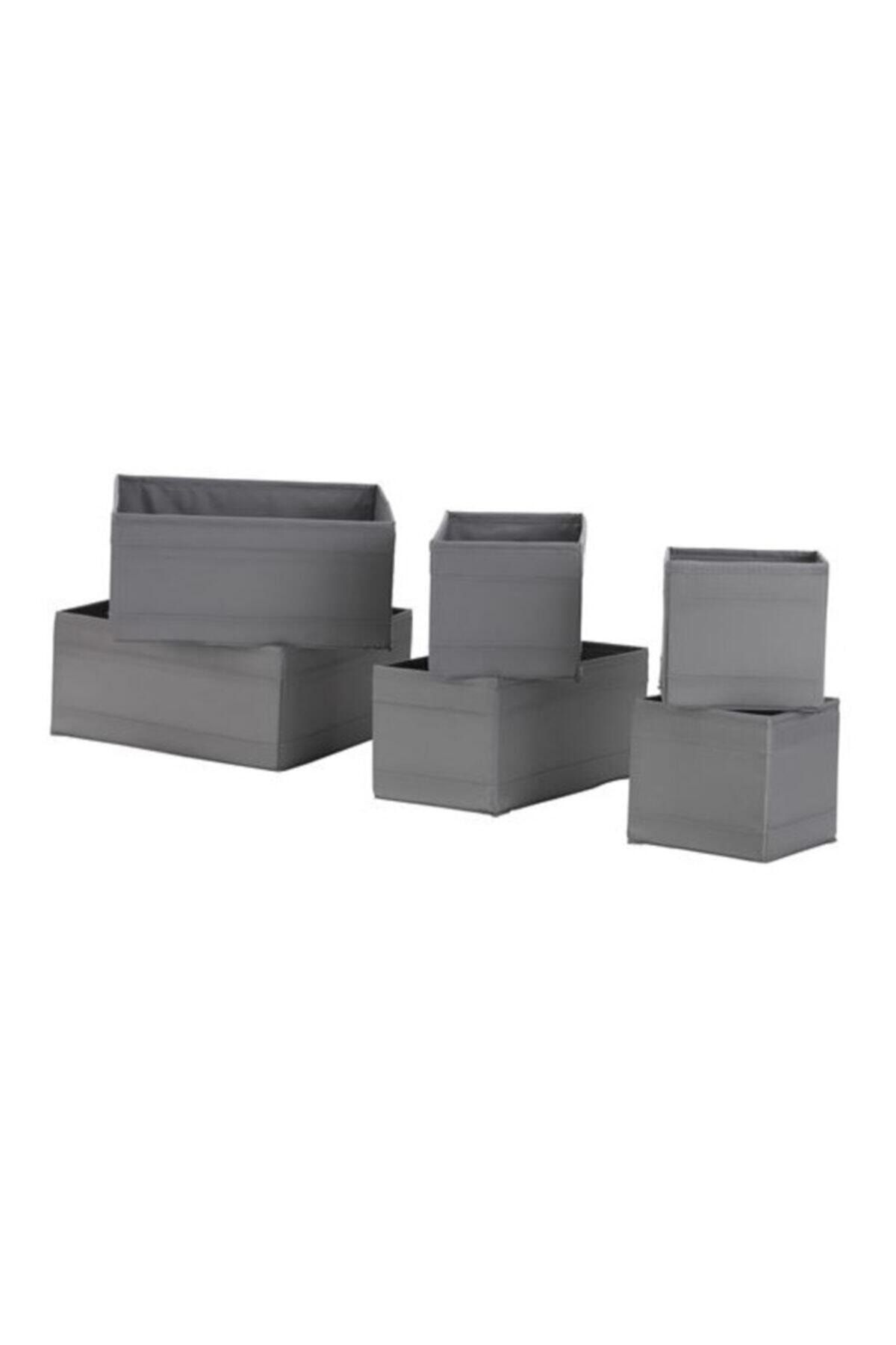 beymina Skubb Box Set Dark Gray Trendyol