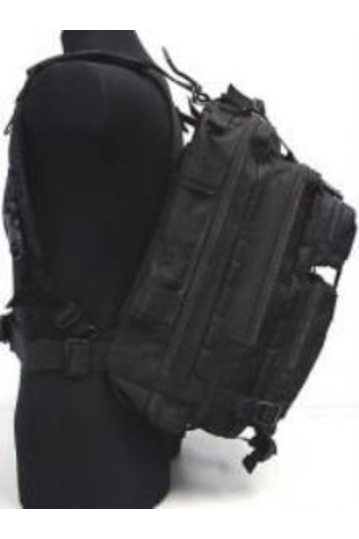 IŞIK Tactical Çanta Siyah Askeri Çanta