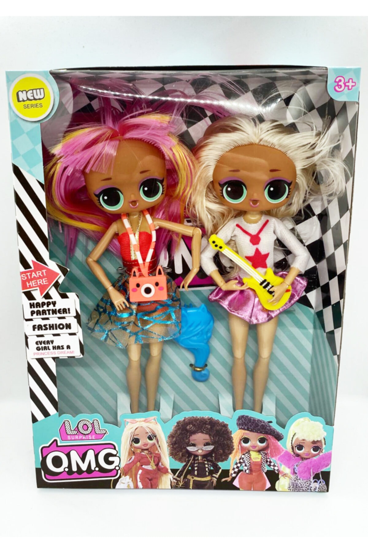 Lol Omg Bebek Seti 2 Li 25 Cm Sonsuz Hareket Eklemli Fiyati Yorumlari Trendyol