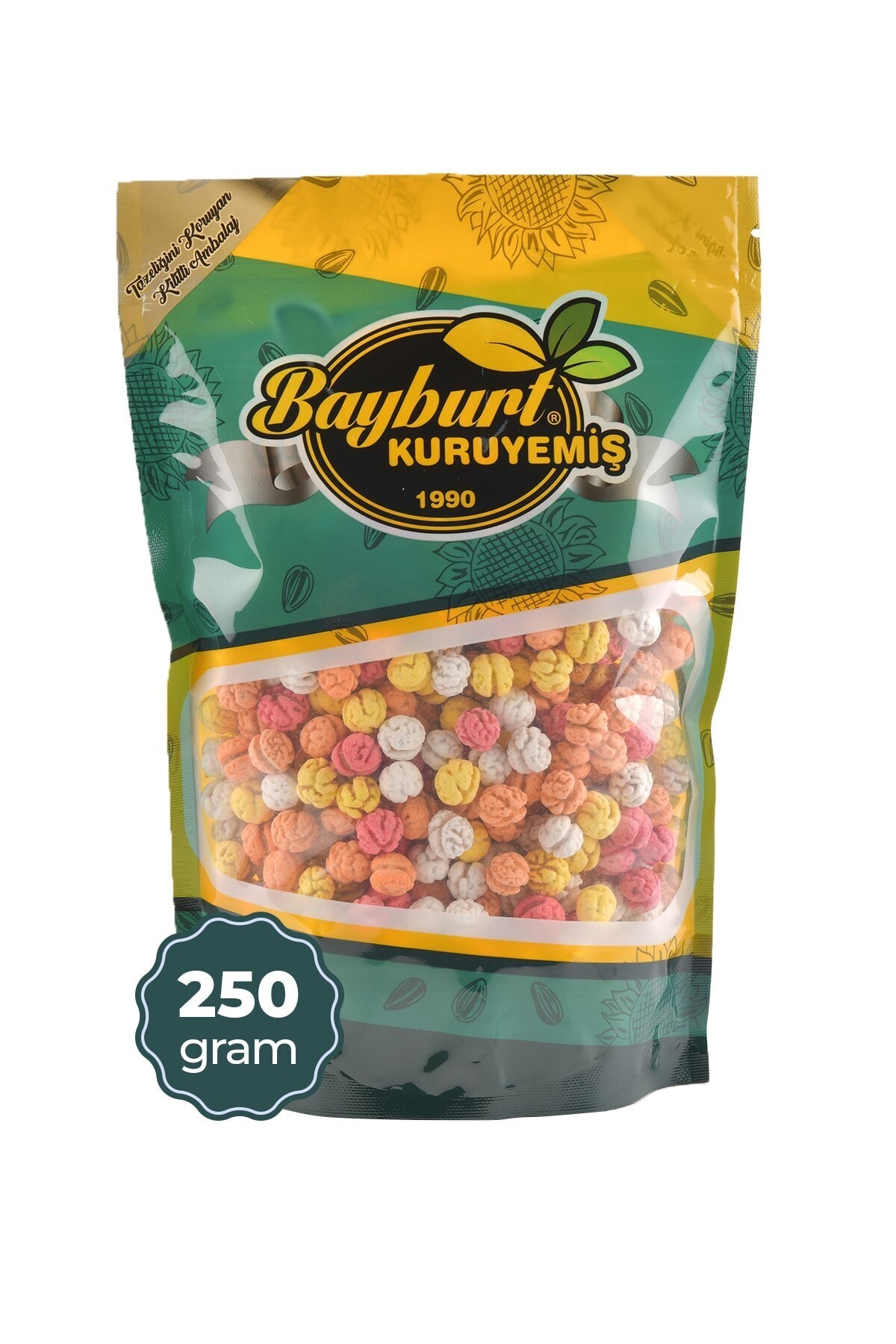 Bayburt Kuruyemiş Renkli Leblebi Şekeri 250 gr
