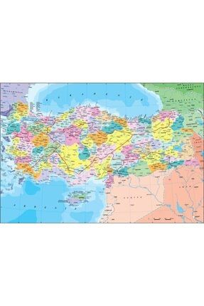 260 Parça - Türkiye Siyasi Haritası - 3269 CJLQRZ36