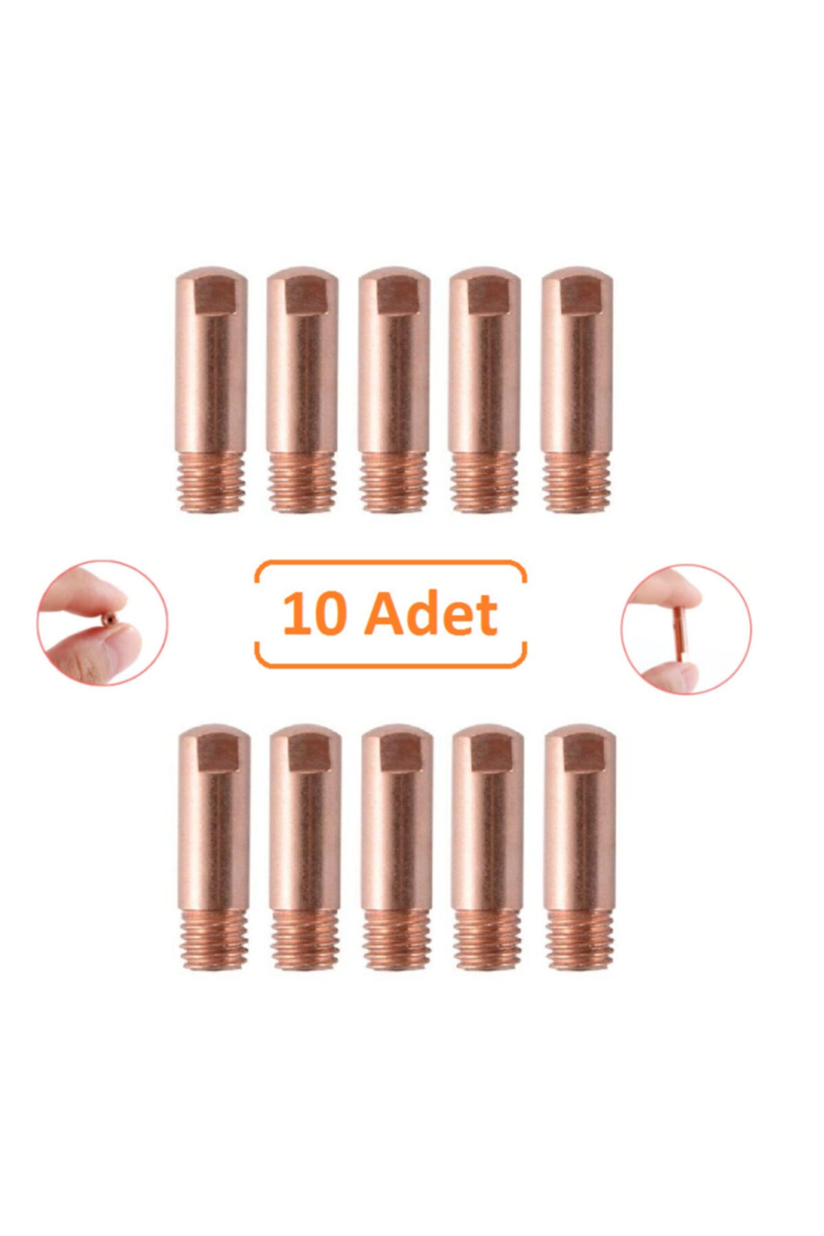 Genel Markalar Mıg Kaynak Kontak Memesi M6x25 1.0 Mm