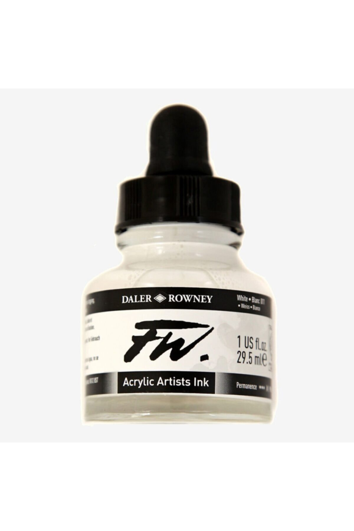 Daler Rowney FW Ink Likit Akrilik 29,5 ml White 1129