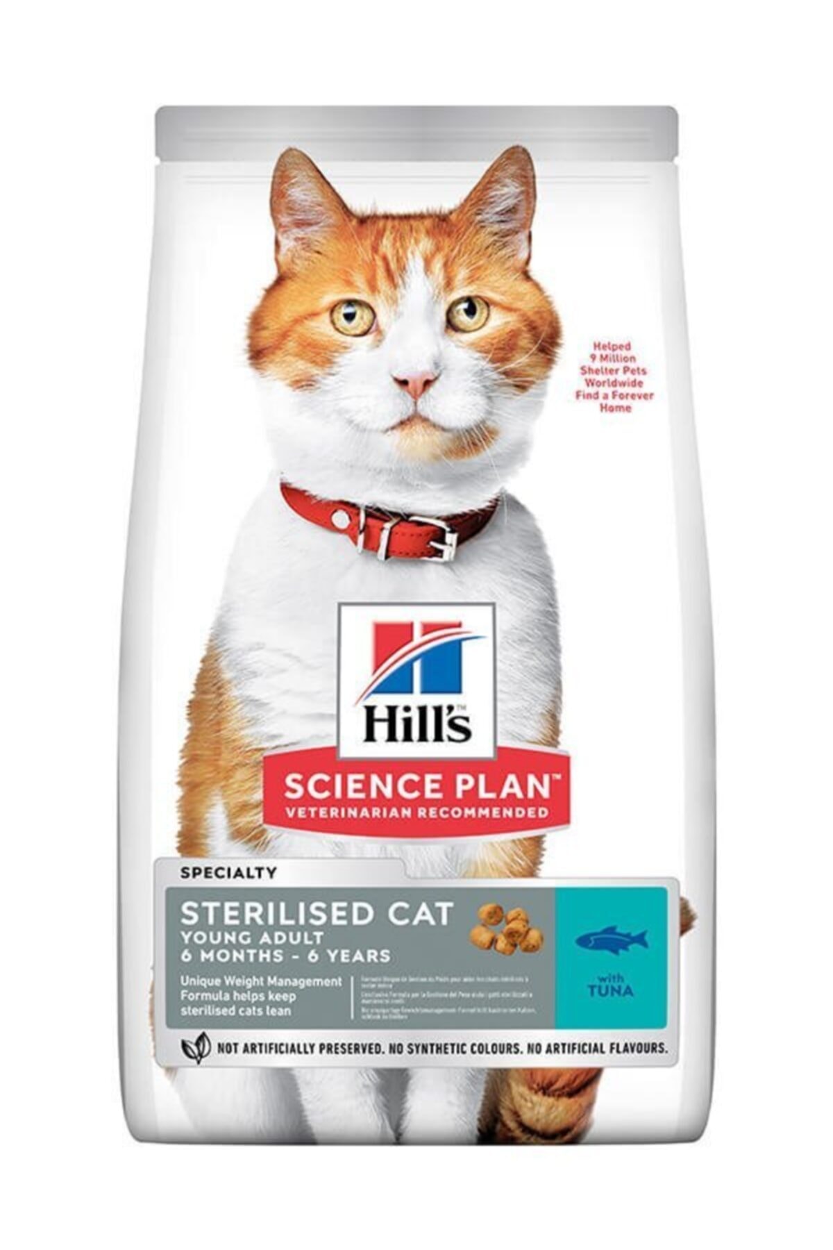 Hills Science Plan Young Sterilised Ton Balıklı Kısırlaştırılmış Kedi Maması 1.5 kg