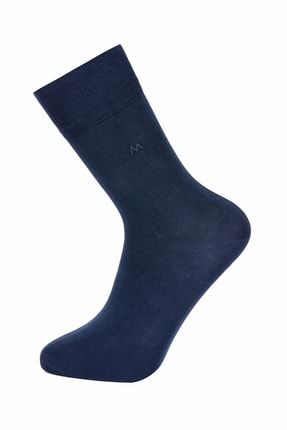 Pamuklu Lacivert Yazlık Çorap LEO CLASSIC SUMMER