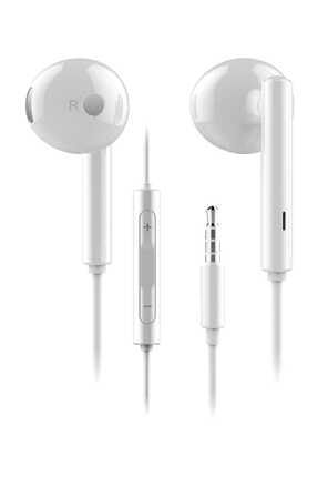 Huawei Kulaklık 3.5mm Aux Mikrofonlu Beyaz Kablolu Kulaklık Kutu Çıkması Joker Gsm ''Joker Gsm''