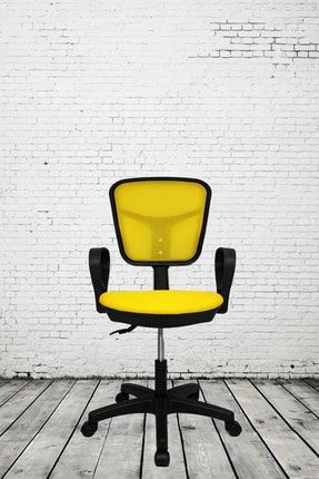 izmirofissepeti ofis sandalyesi sekreter koltugu bilgisayar koltugu kollu calisma taburesi siyah fiyati yorumlari trendyol