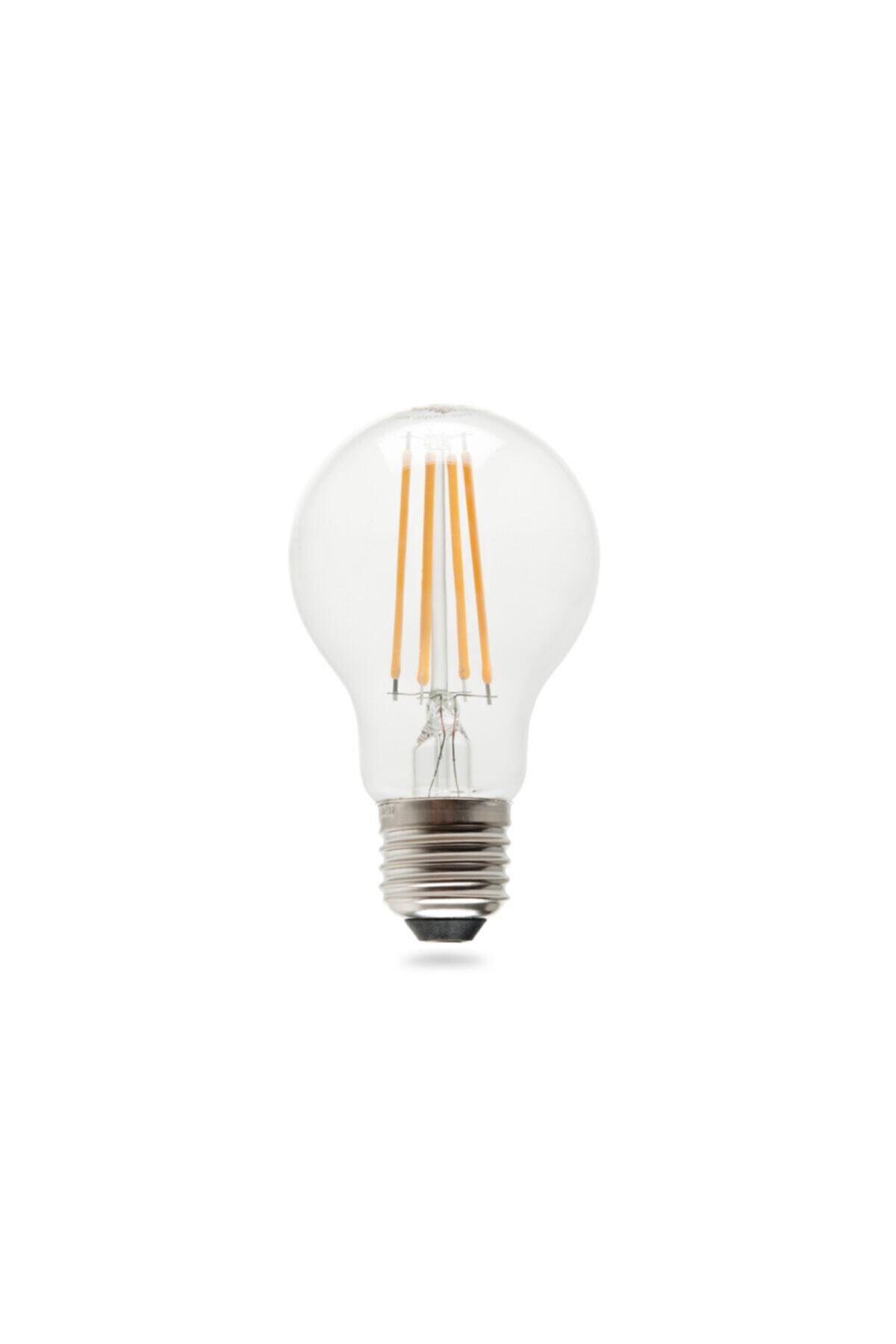 A60 7w Ledcla60 Fil E27 2 Bulbs - Yellow Light