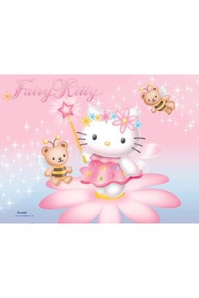 Fairy Kitty Gofret Üstü Resim Baskı CZKD23