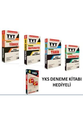 Tyt Türkçe-matematik-coğrafya-tarih Soru Bankası+ Yks 4lü Deneme TYTSET