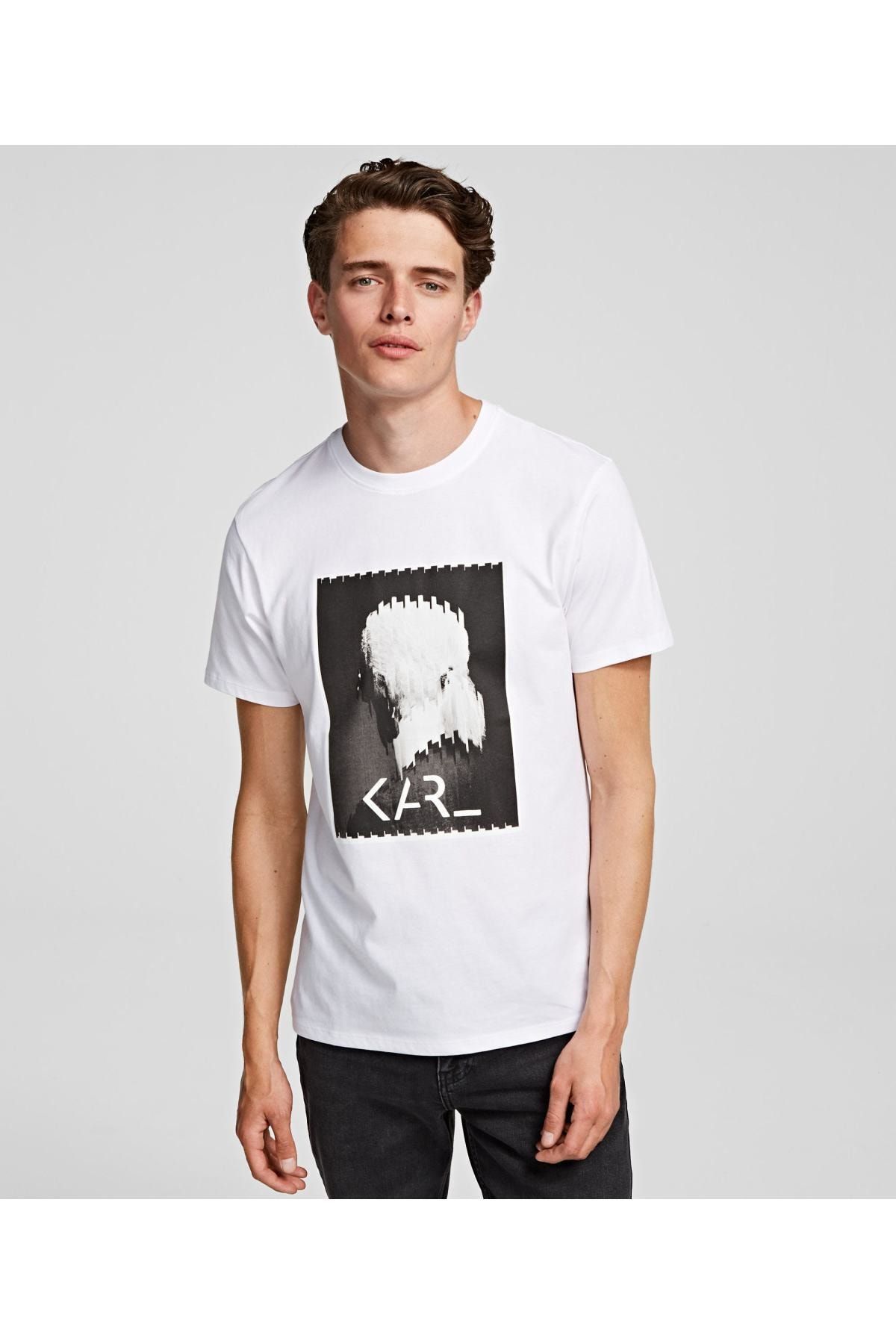 Karl Lagerfeld Erkek Legend Logo T shirt Fiyat Yorumlar Trendyol