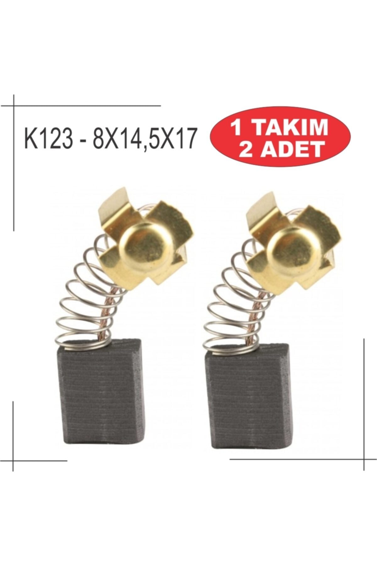 MazZ 8x14,5x17 Kömür - Karbon Fırça