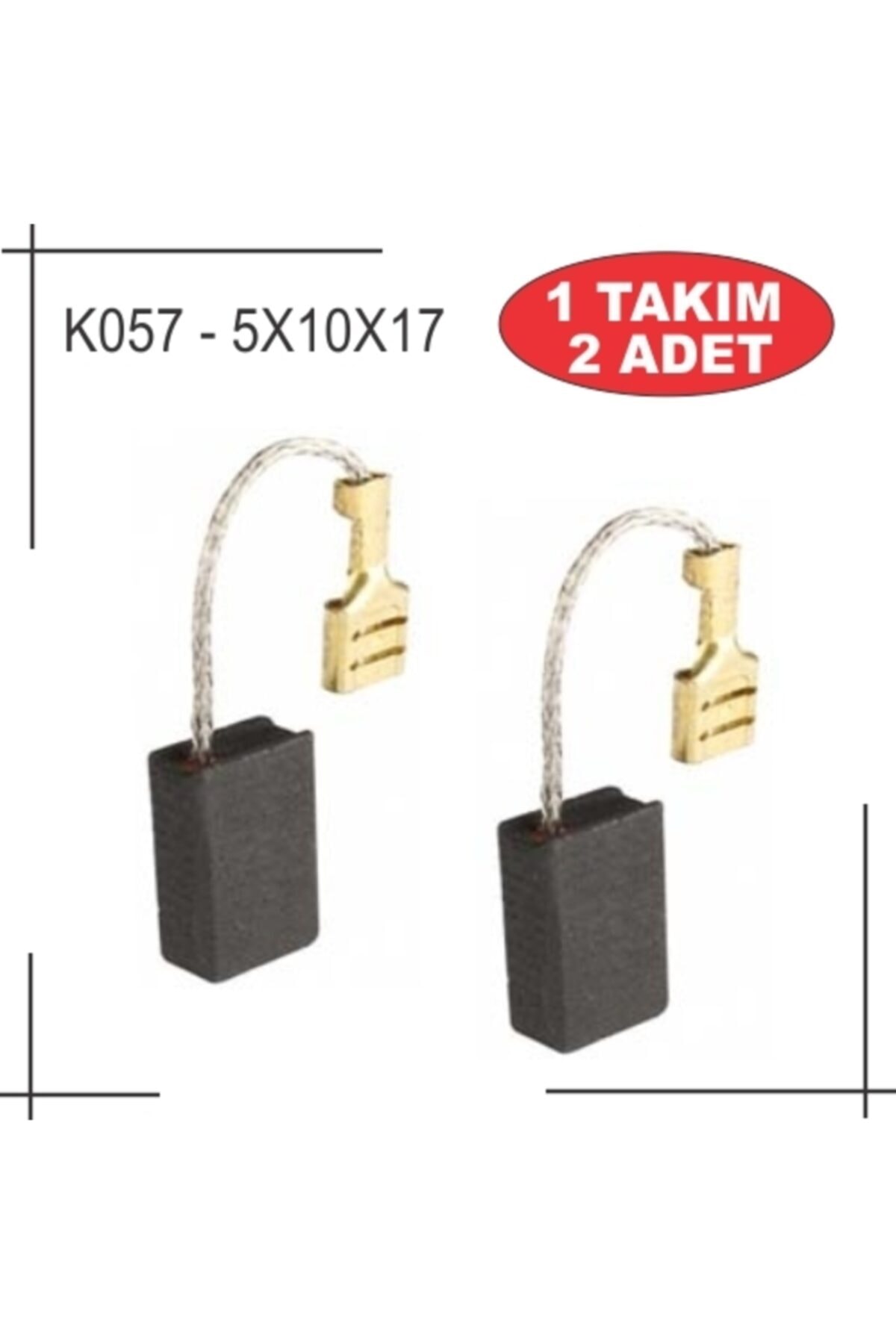 MazZ 5x10x17 Kömür - Karbon Fırça