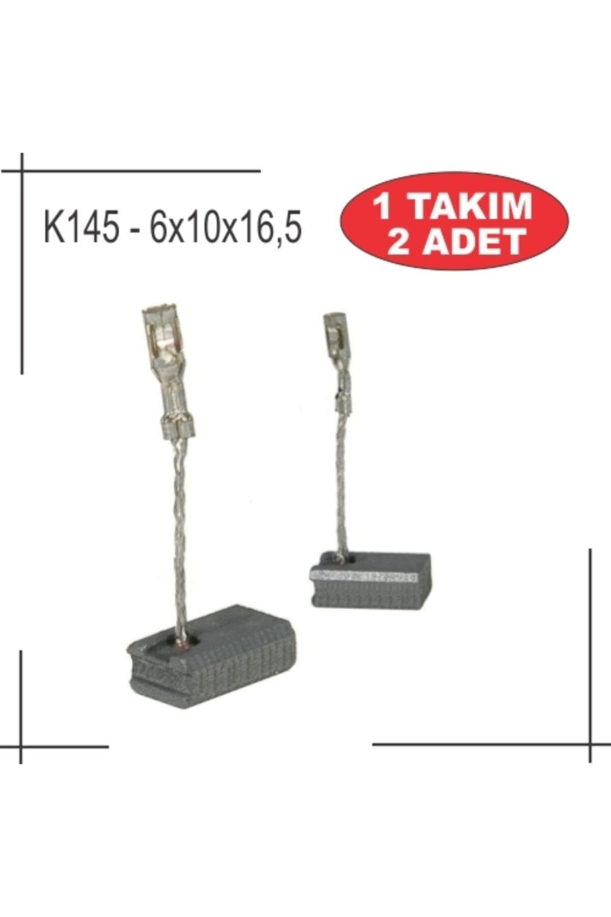 MazZ 6x10x16,5 Gws 9-115 Tipi Kömür - Karbon Fırça