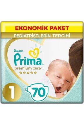 Premium Care Bebek Bezi Ekonomik Paket 1 Beden 70 Adet TYC00259376175