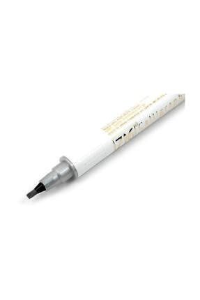 cift uclu yaldizli kaligrafi kalemi 2 mm 3 5 mm 102 metallic silver