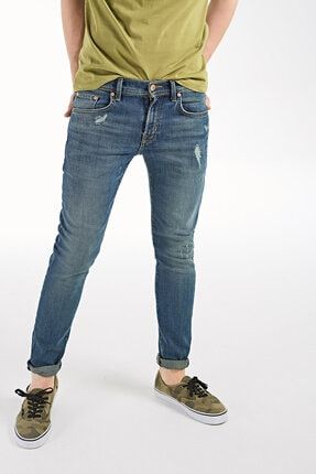 Erkek Mavi Dıego X Tapered Jean Pantolon-0100951012135974114 0100951012135974114-STD